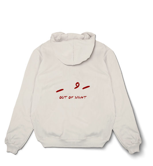"ENCODED" OOS White Hoodie