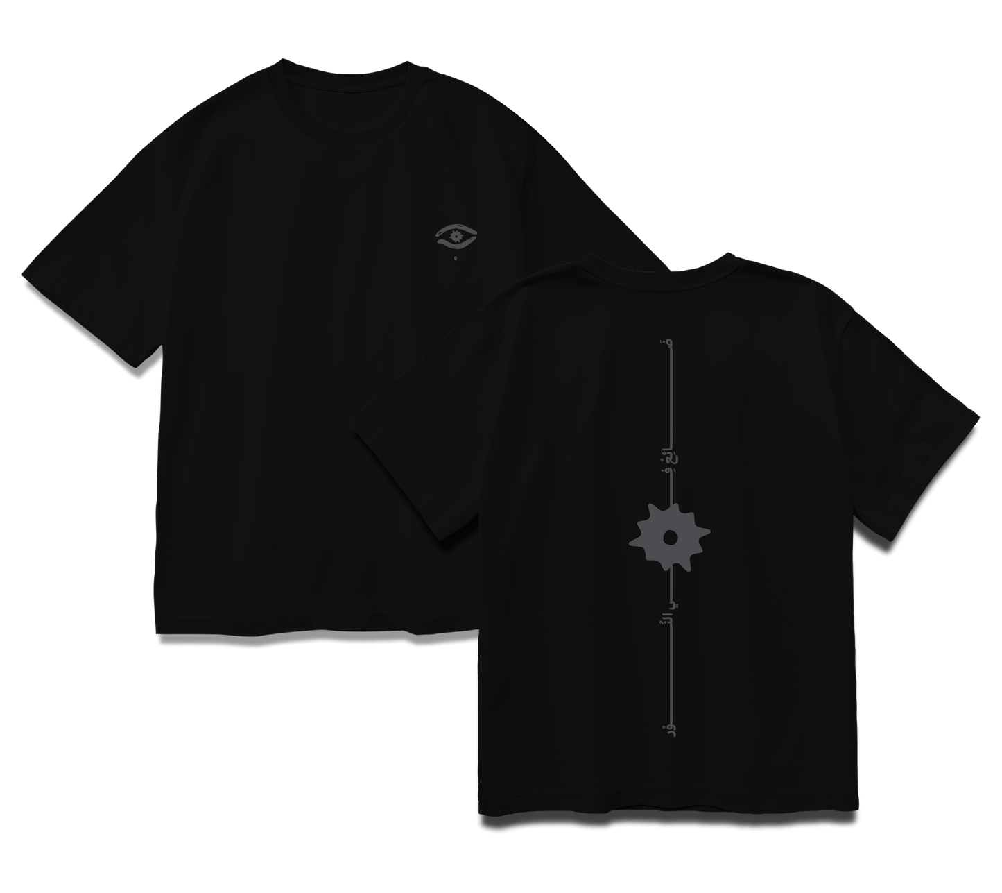 The OOS “Solar Line” Black T-shirt