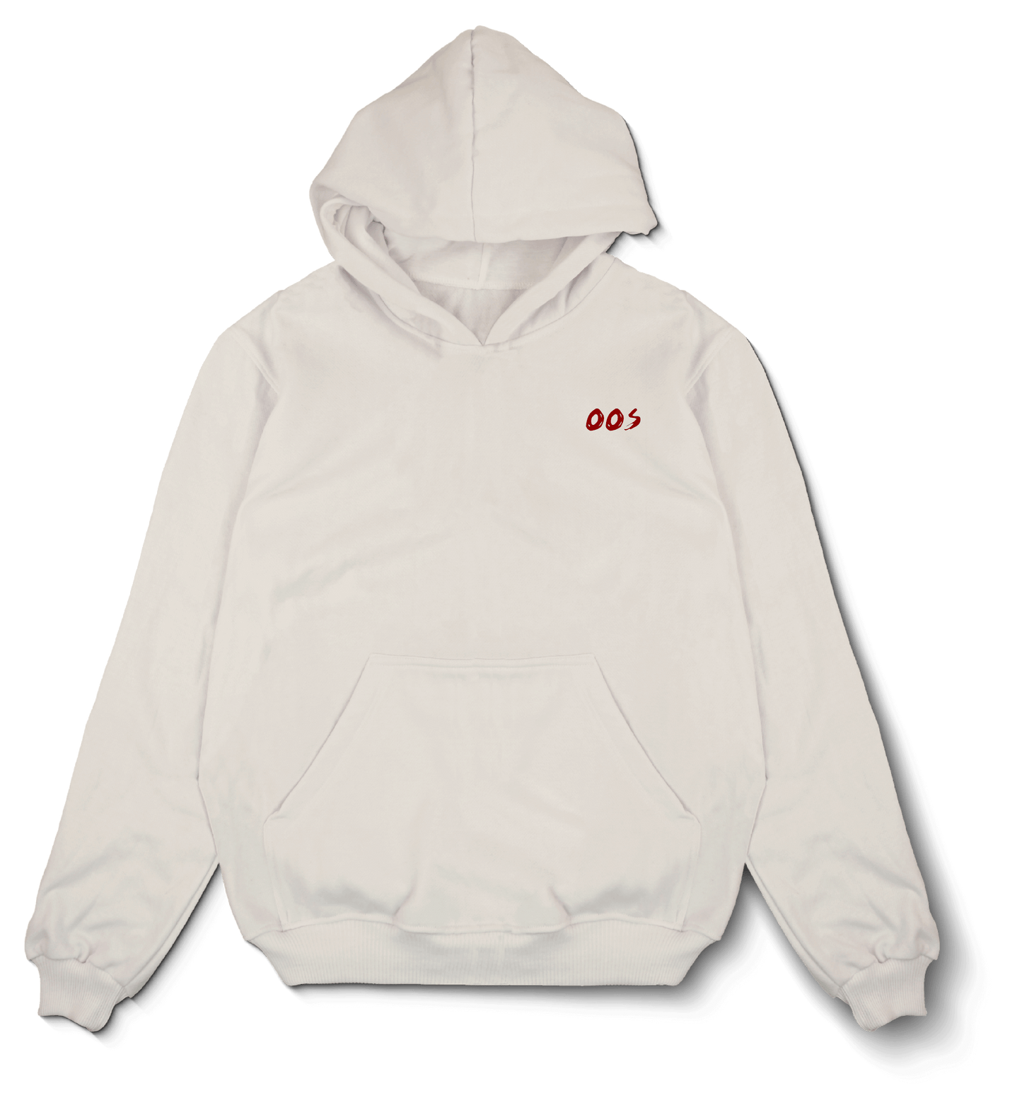 "ENCODED" OOS White Hoodie
